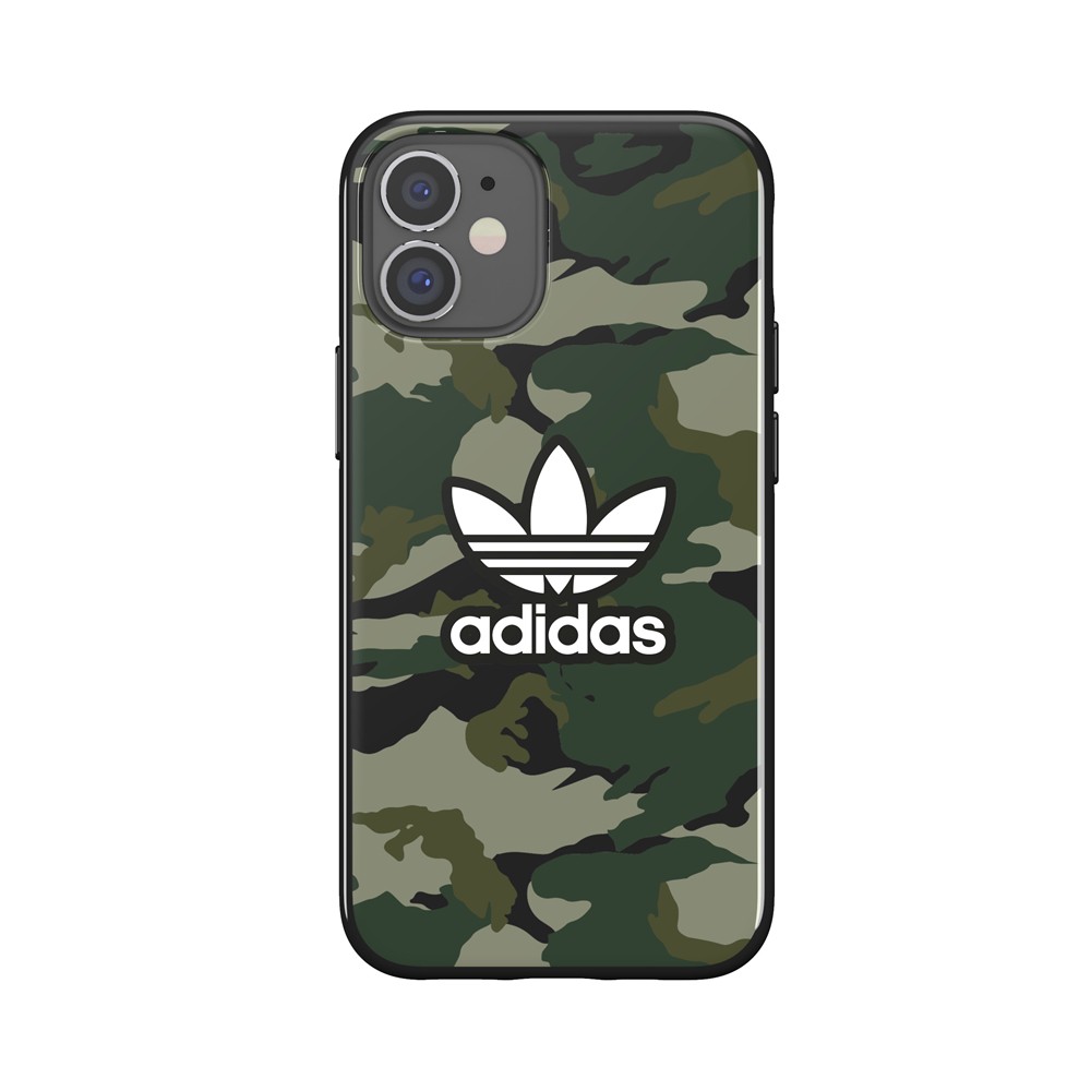 【アウトレット】 adidas アディダス  iPhone 12 mini OR Snap Case Graphic AOP FW20 black/night cargo ※パッケージ不良アウトレット