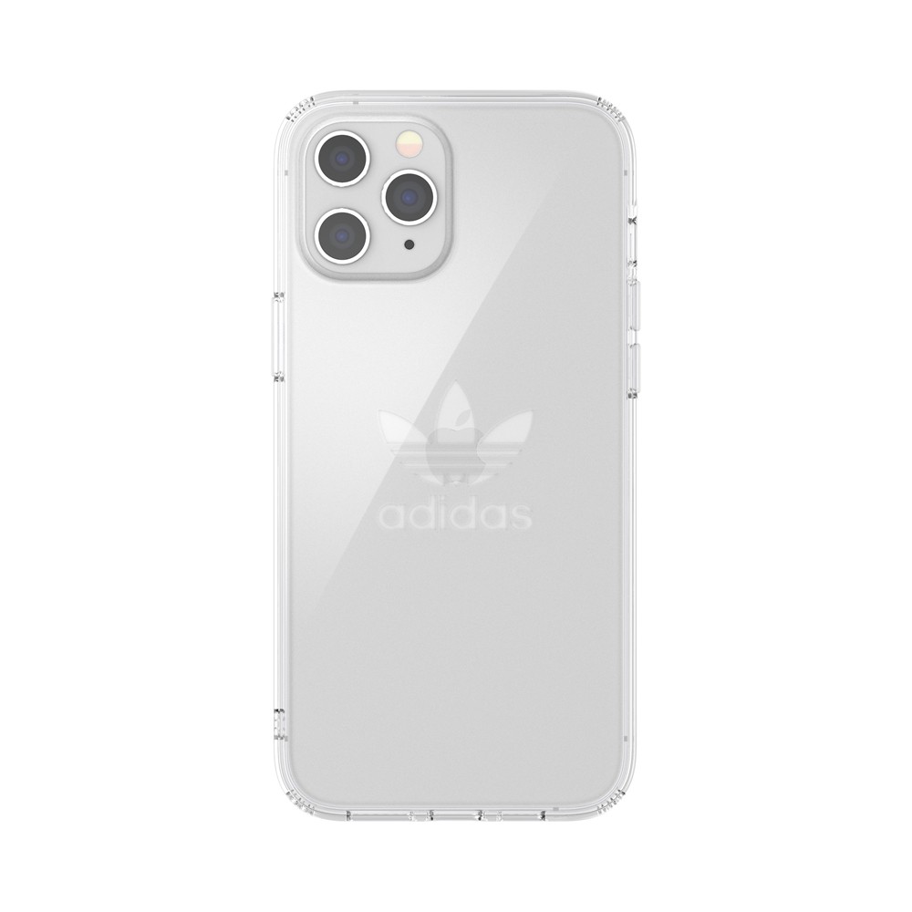 【アウトレット】 adidas アディダス   iPhone 12 Pro Max OR Protective Clear Case FW20 clear ※パッケージ不良アウトレット