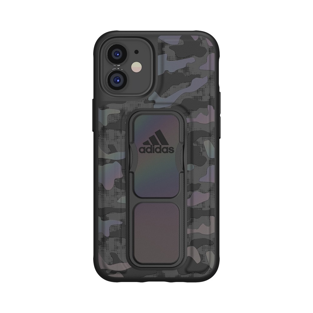 【アウトレット】 adidas アディダス  iPhone 12 mini SP Grip case CAMO FW20 black ※パッケージ不良アウトレット