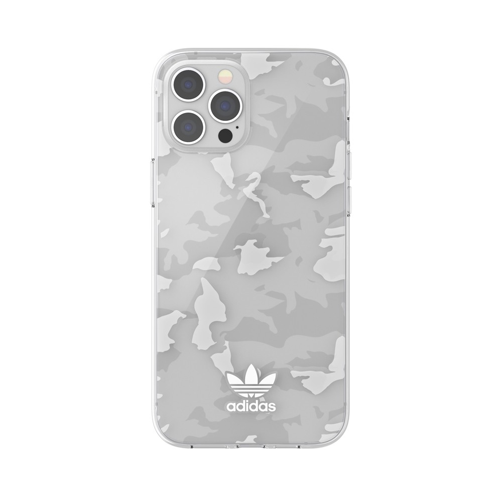 【アウトレット】 adidas アディダス   iPhone 12 Pro Max OR Snap Case Camo AOP SS21 clear/white ※パッケージ不良アウトレット
