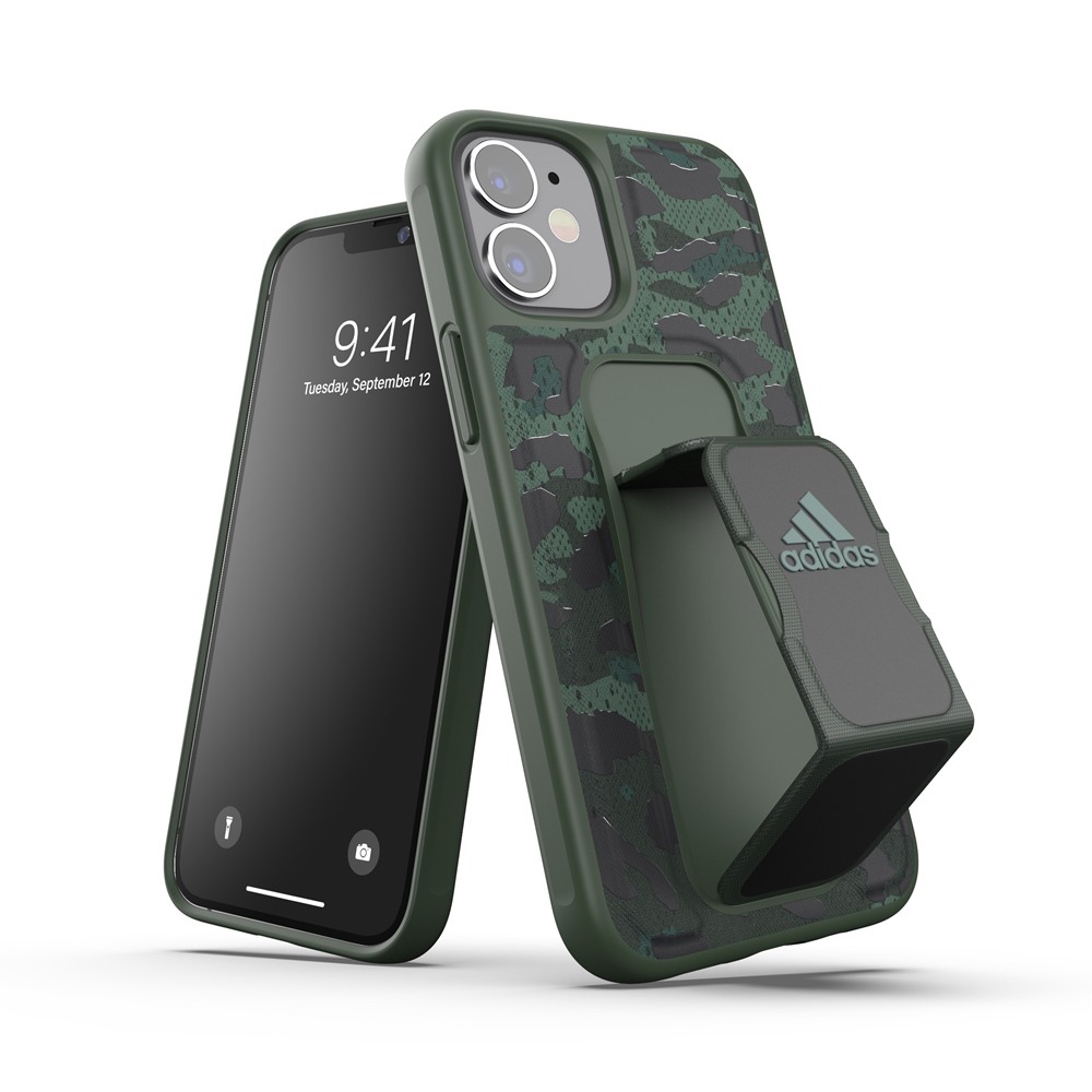 adidas SP Grip Case Leopard SS21 iPhone 12 mini グリーン