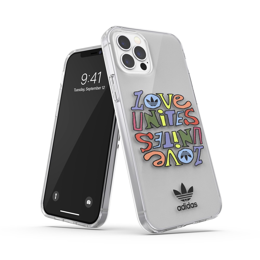 【アウトレット】adidas アディダス OR Snap case Pride AOP FW21 for iPhone 12 Pro / iPhone 12