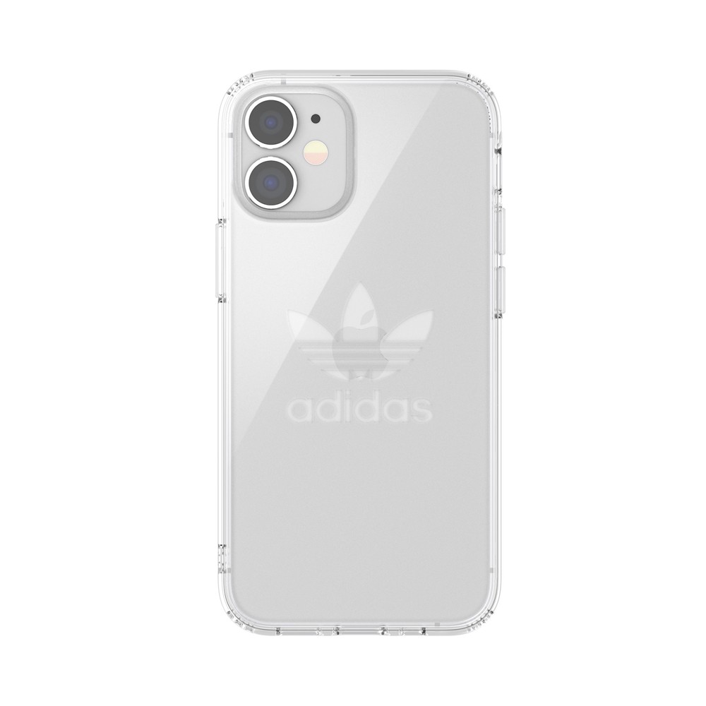 【アウトレット】 adidas アディダス   iPhone 12 mini OR Protective Clear Case FW20 clear ※パッケージ不良アウトレット
