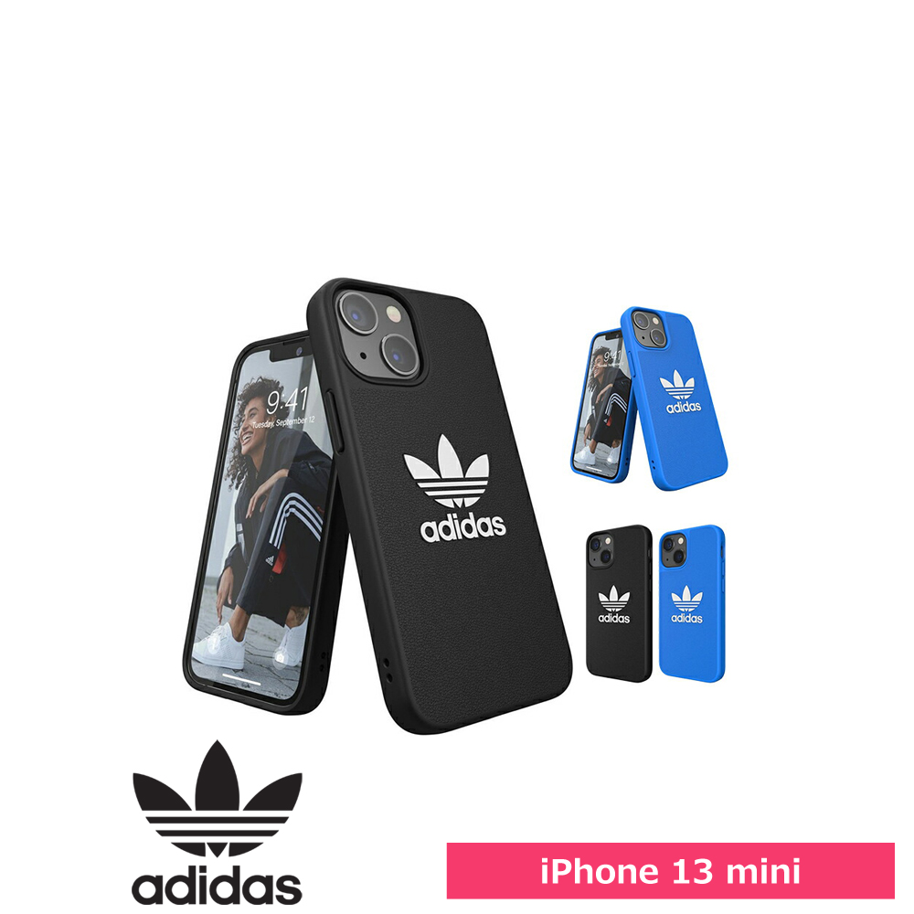 Adidas アディダス スマホケース ハード ケース Iphone13mini Tpu ポリウレタン ロゴ 21 Or Moulded Case Basic Fw21 Softbank公式 Iphone スマートフォンアクセサリーオンラインショップ