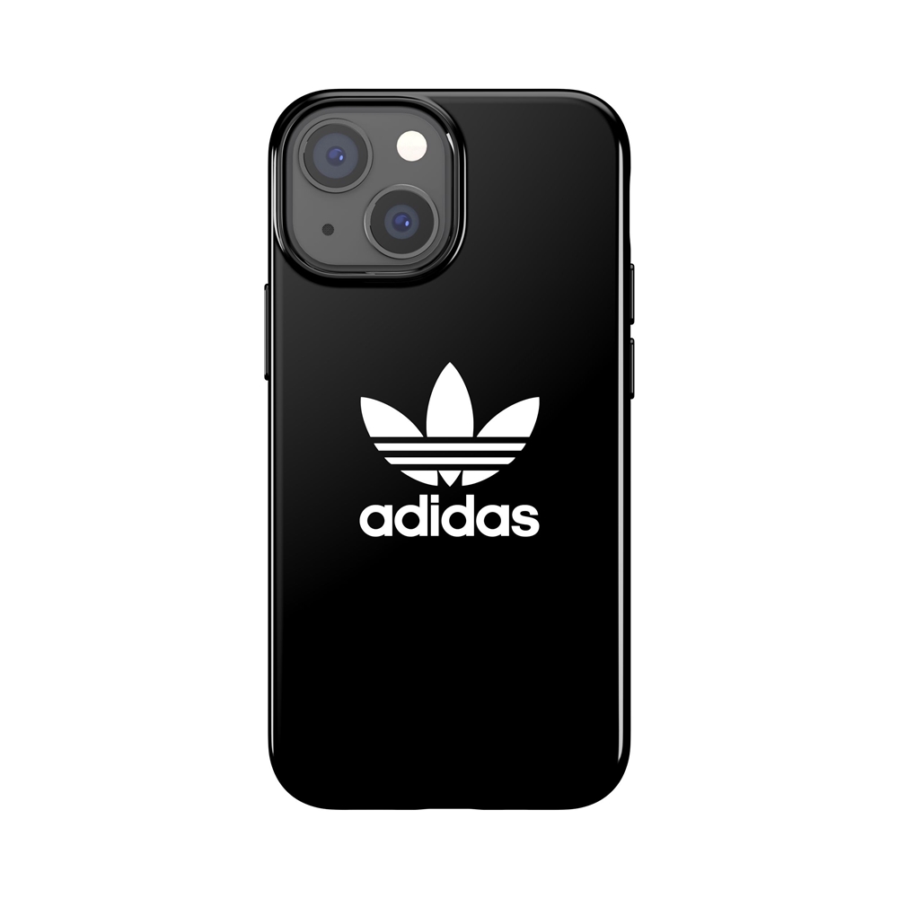【アウトレット】iPhone 13 mini adidas アディダス OR Snap Case Trefoil FW21 Black