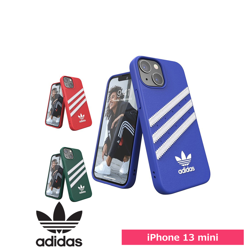 adidas アディダス スマホケース iPhone13mini TPU ポリウレタン ロゴ 2021 OR Moulded Case PU FW21 collegiate