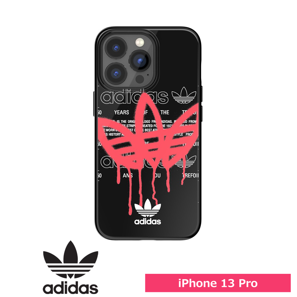 adidas iPhone 13 Pro OR Snap Case Summer Graffiti AOP SS22 black/pink