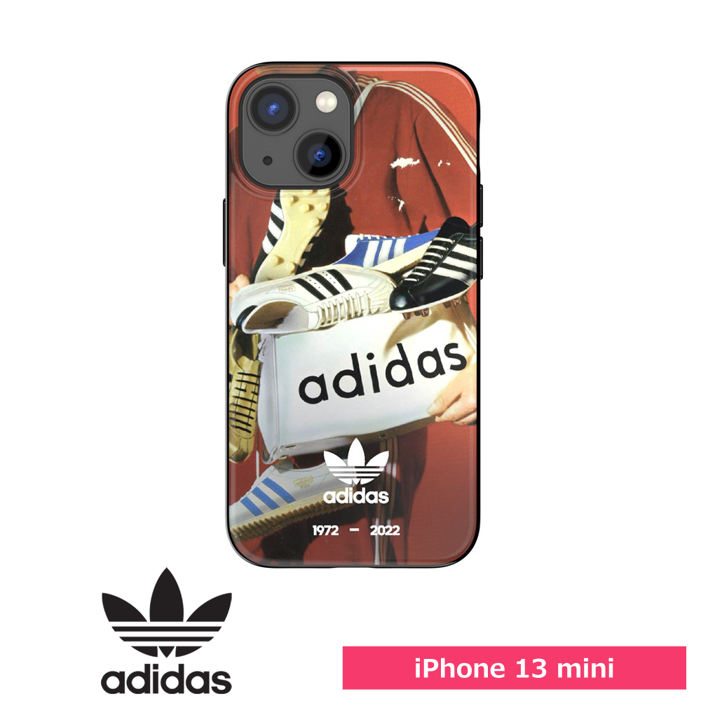 adidas iPhone 13 mini OR Snap Case 50 years trefoil SS22 mini clear