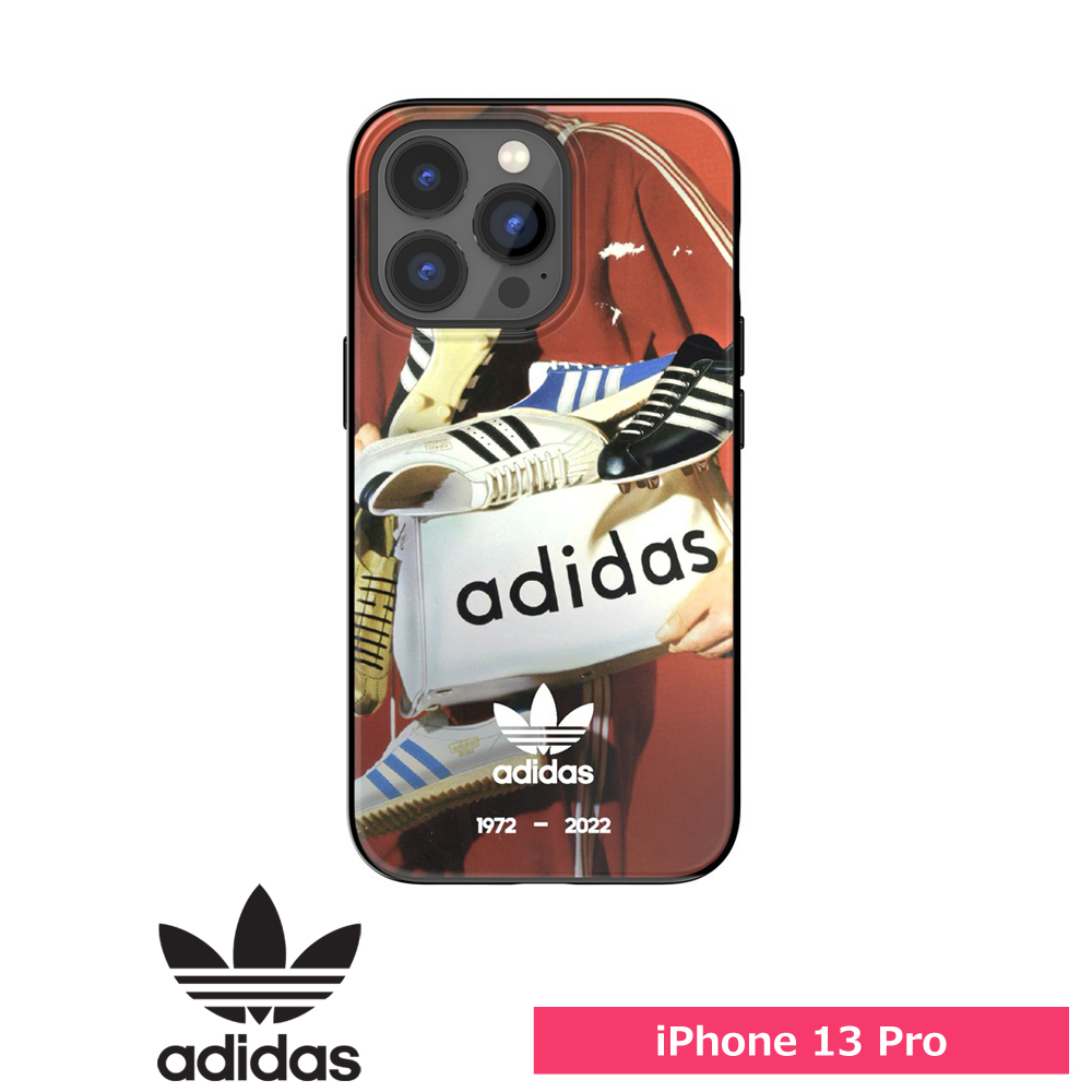 adidas iPhone 13 Pro OR Snap Case 50 years trefoil SS22 clear