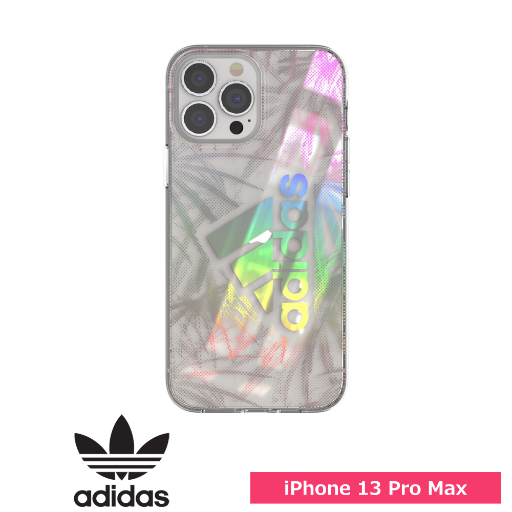 adidas iPhone 13 Pro Max SP Moulded Case Palm tree SS22 holographic