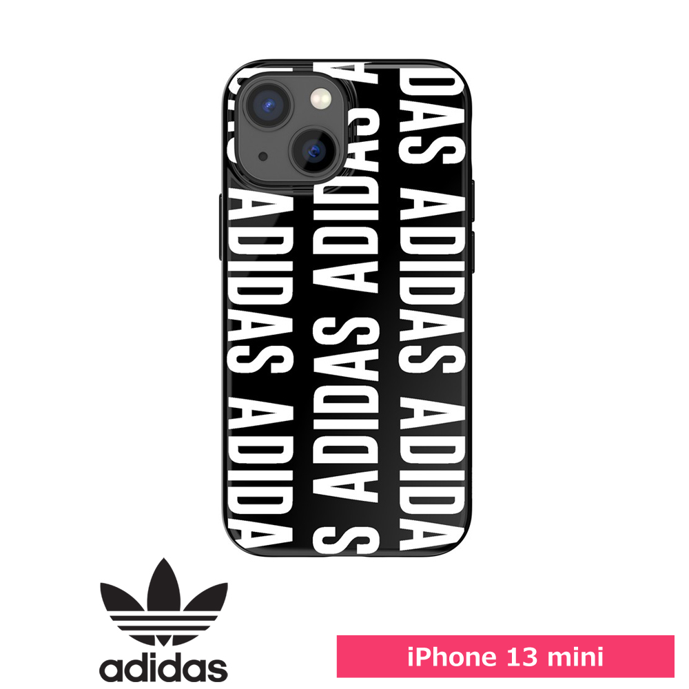 adidas 13 mini SP Snap Case Logo SS22 black/white | SoftBank公式 iPhone/スマートフォンアクセサリーオンラインショップ
