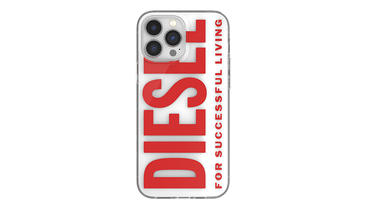 DIESEL ディーゼル iPhone 13 Pro Max Clear Case Diesel Graphic ...