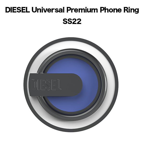 DIESEL ディーゼル Universal Premium Phone Ring SS22 blue/white 48314