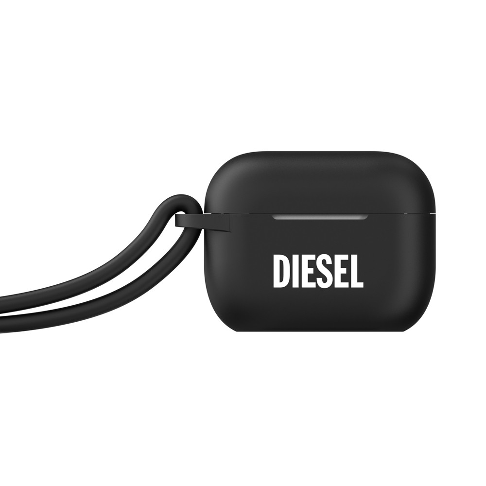 DIESEL ディーゼル AirPods Pro Airpod Case with lanyard FW22 black