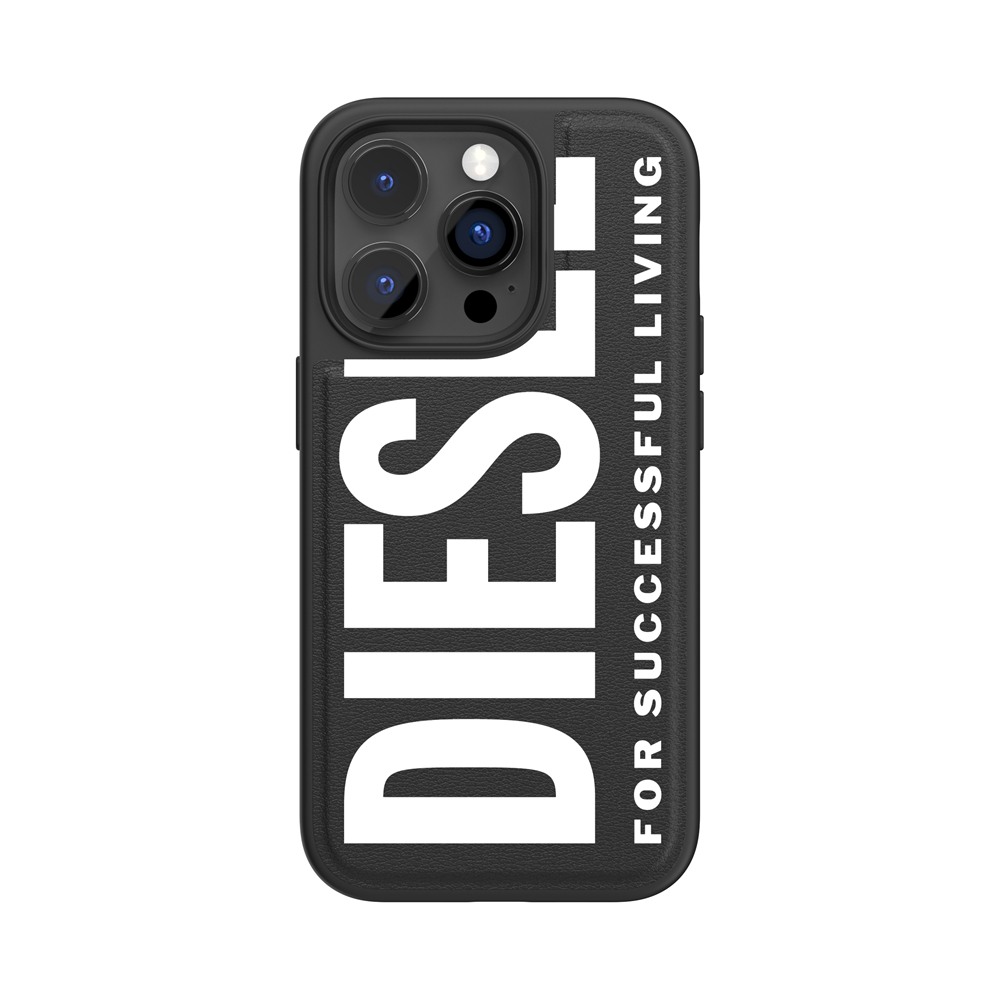 DIESEL ディーゼル iPhone 14 Pro Moulded Case Core FW22 black/white ...