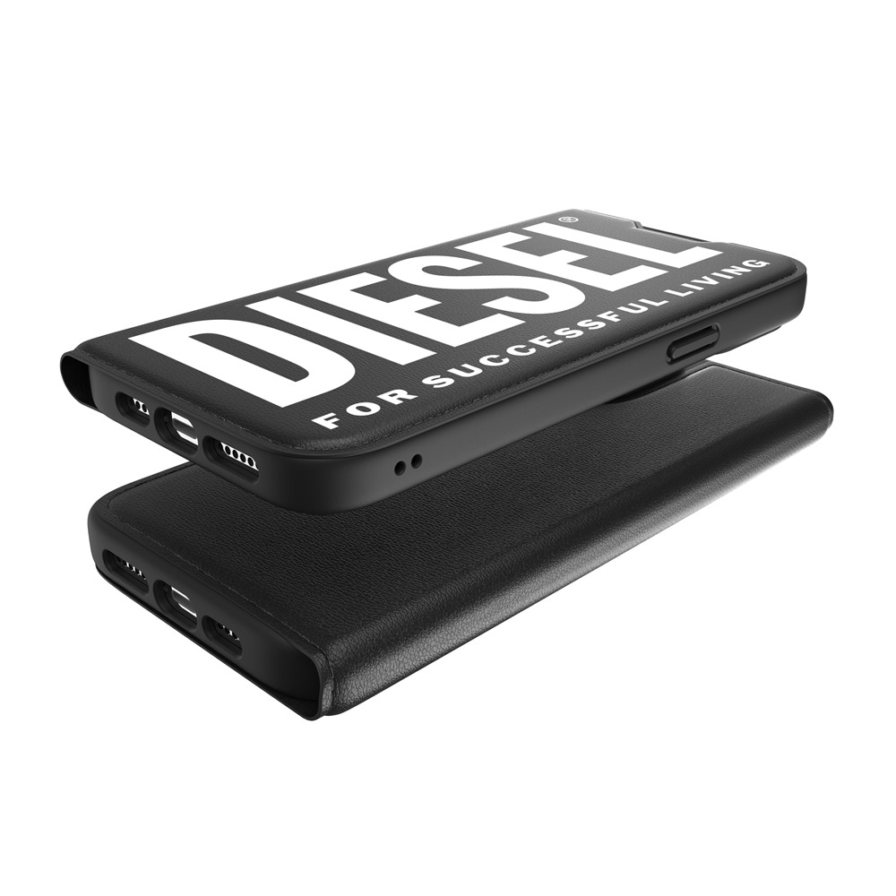 DIESEL ディーゼル iPhone 14 Pro Max Booklet Case Core FW22 black 