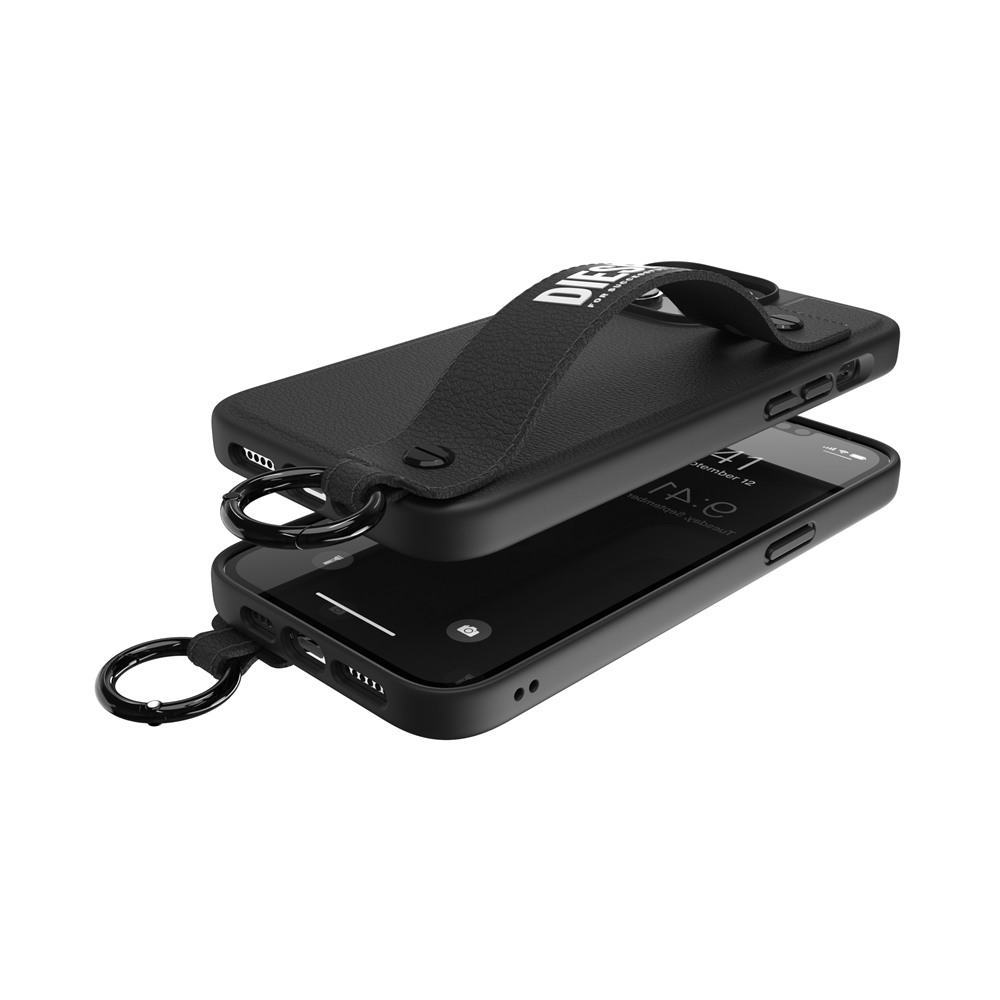 DIESEL ディーゼル iPhone 14 Pro Max Leather Handstrap Case FW22 