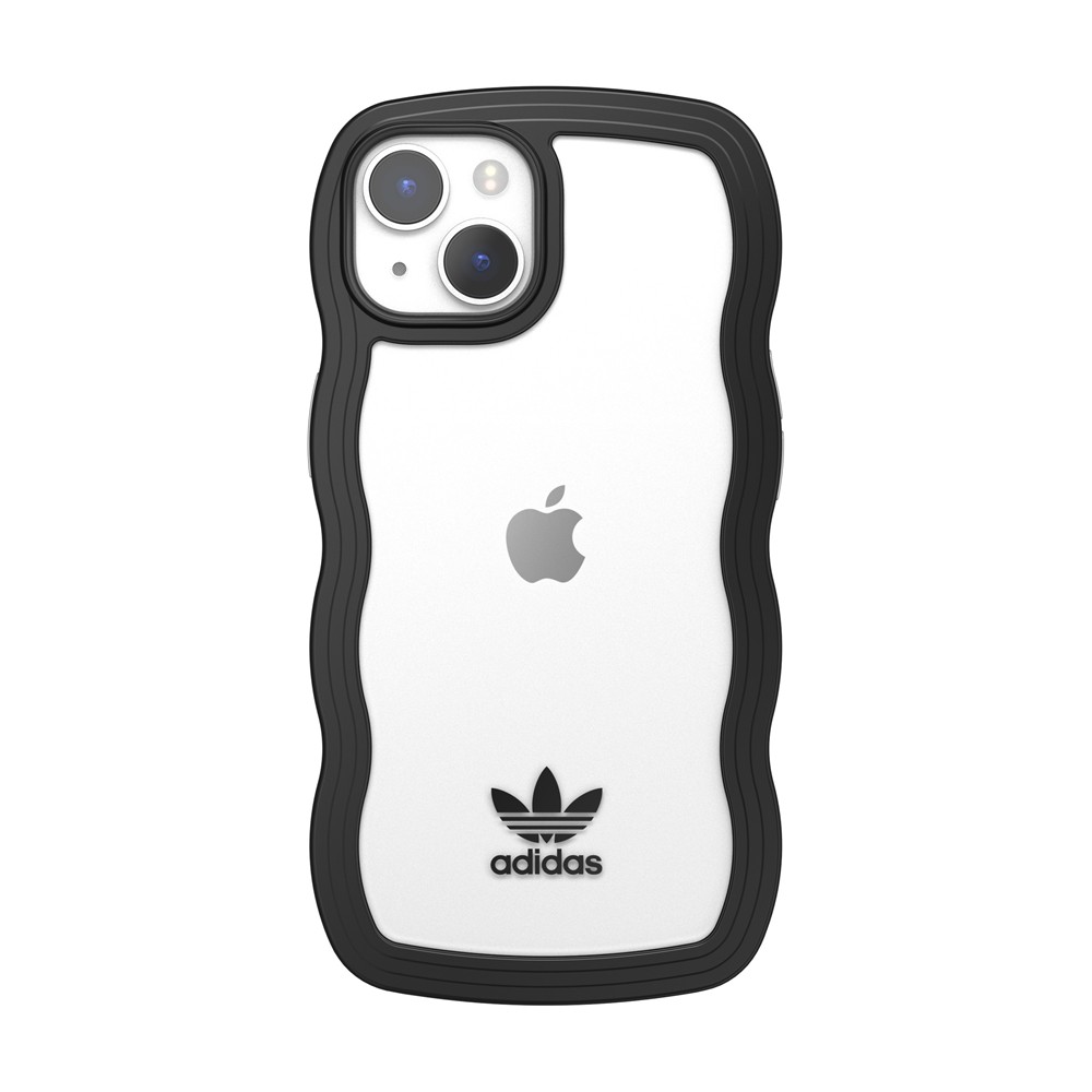 【アウトレット】adidas アディダス OR Wavy Case SS23 for iPhone 13 / iPhone 14 ブラック