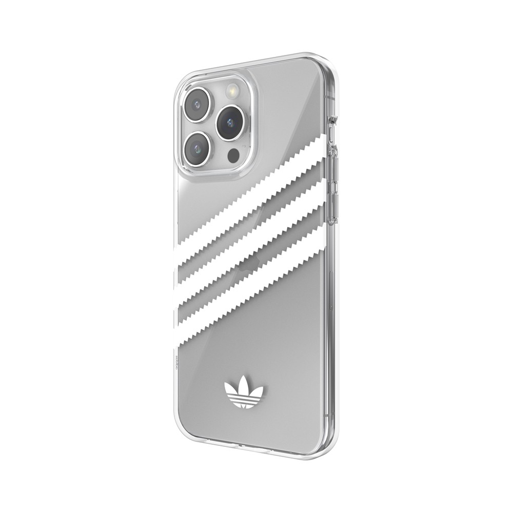 Adidas アディダス iPhone 15 Pro Max adidas OR 3-stripes clear case