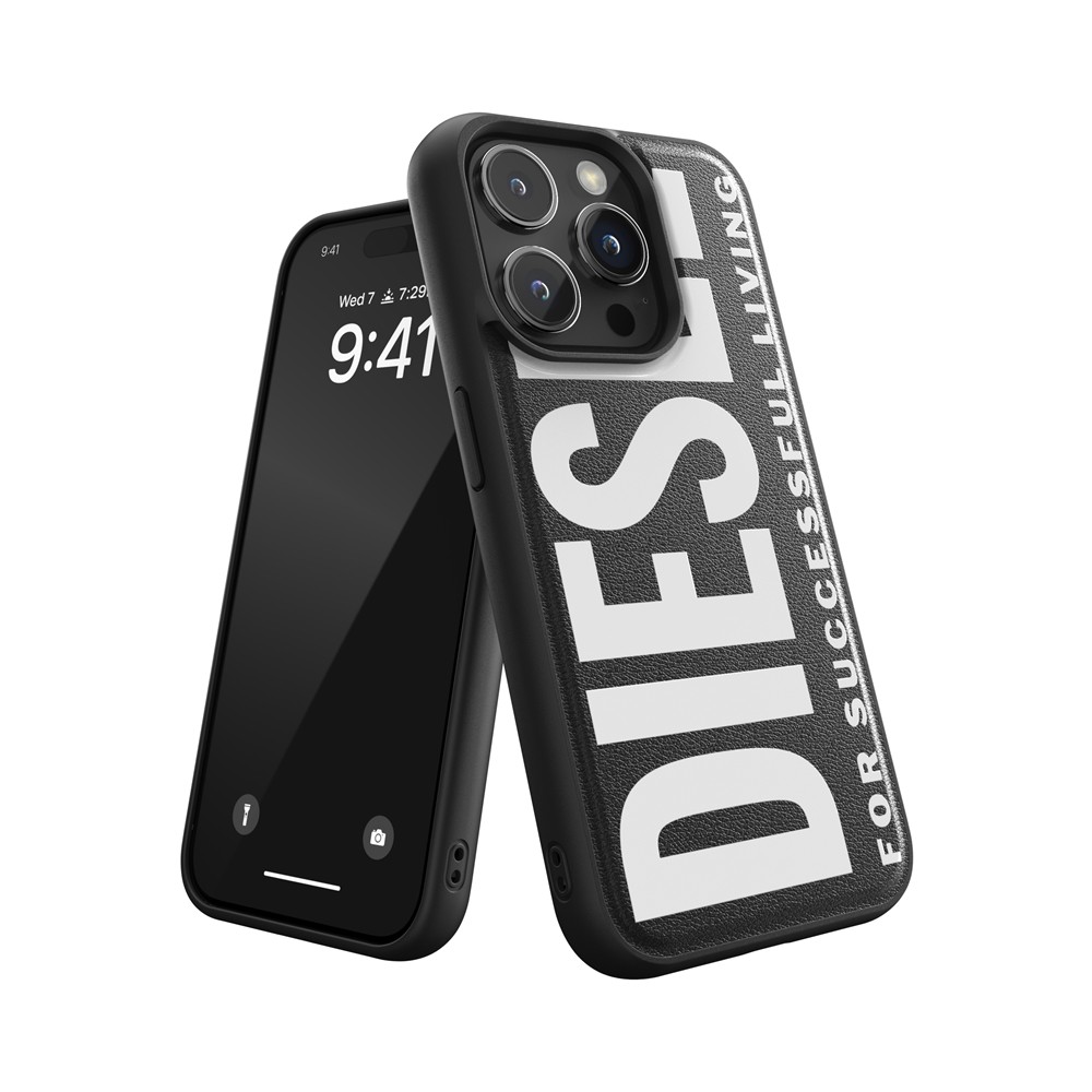 DIESEL ディーゼル iPhone 15 Pro Diesel Moulded Case Core FW23 Black