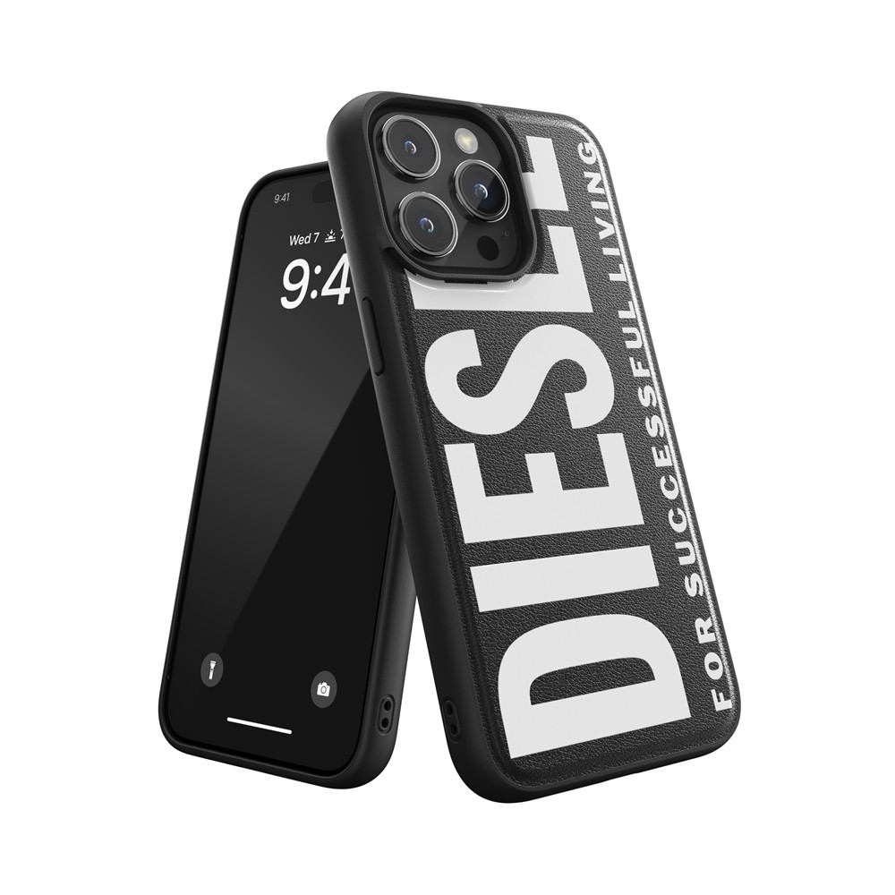 DIESEL ディーゼル iPhone 15 Pro Max Diesel Moulded Case Core FW23 Black