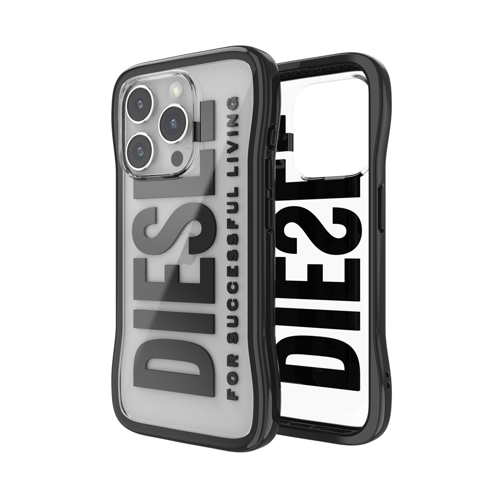 ◆DIESEL/ディーゼル◆ iPhoneケース ブラックホワイト 黒白