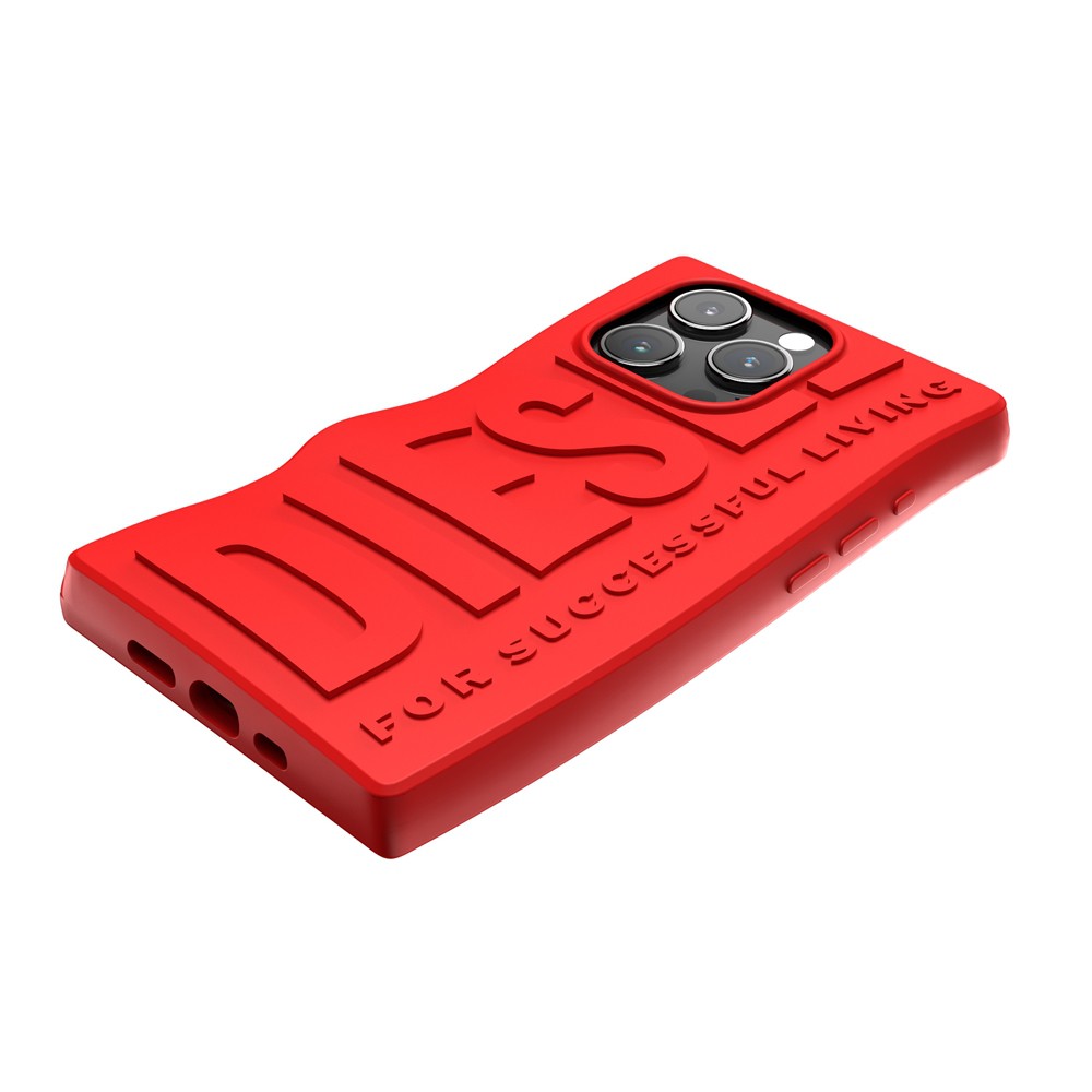 DIESEL ディーゼル iPhone 15 Pro Diesel D By Diesel Silicone Case