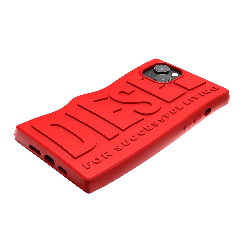 DIESEL ディーゼル iPhone 15 Plus Diesel D By Diesel Silicone Case