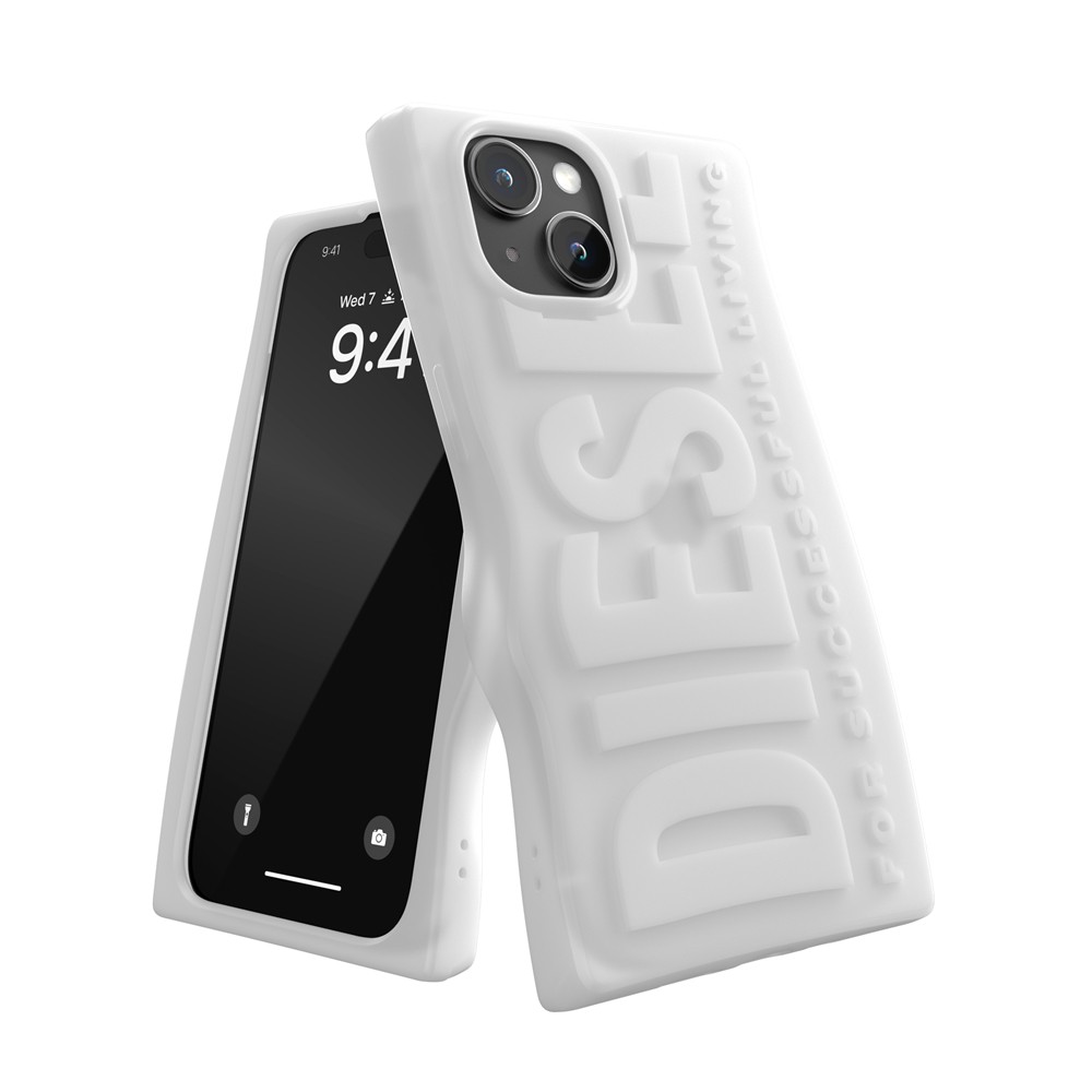 DIESEL ディーゼル iPhone 15 Diesel D By Diesel Silicone Case FW23 clear