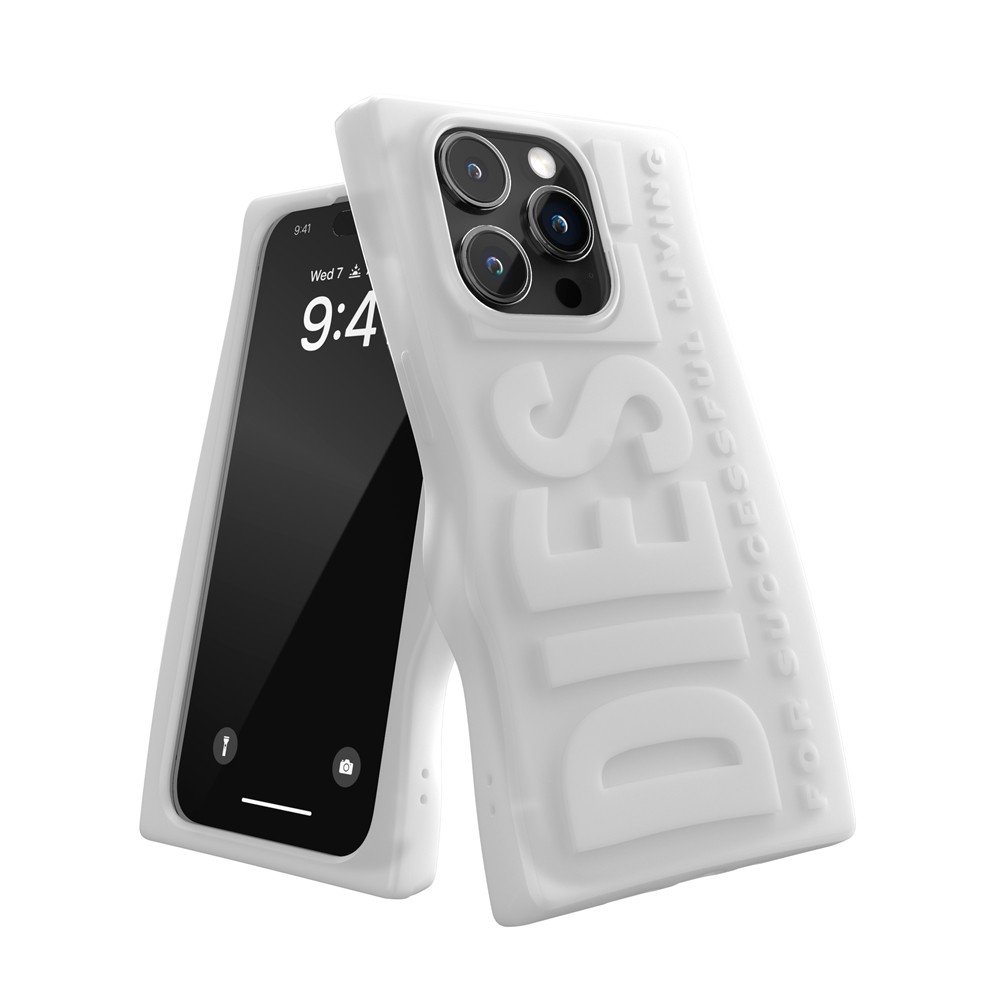 DIESEL ディーゼル iPhone 15 Pro Diesel D By Diesel Silicone Case FW23 clear