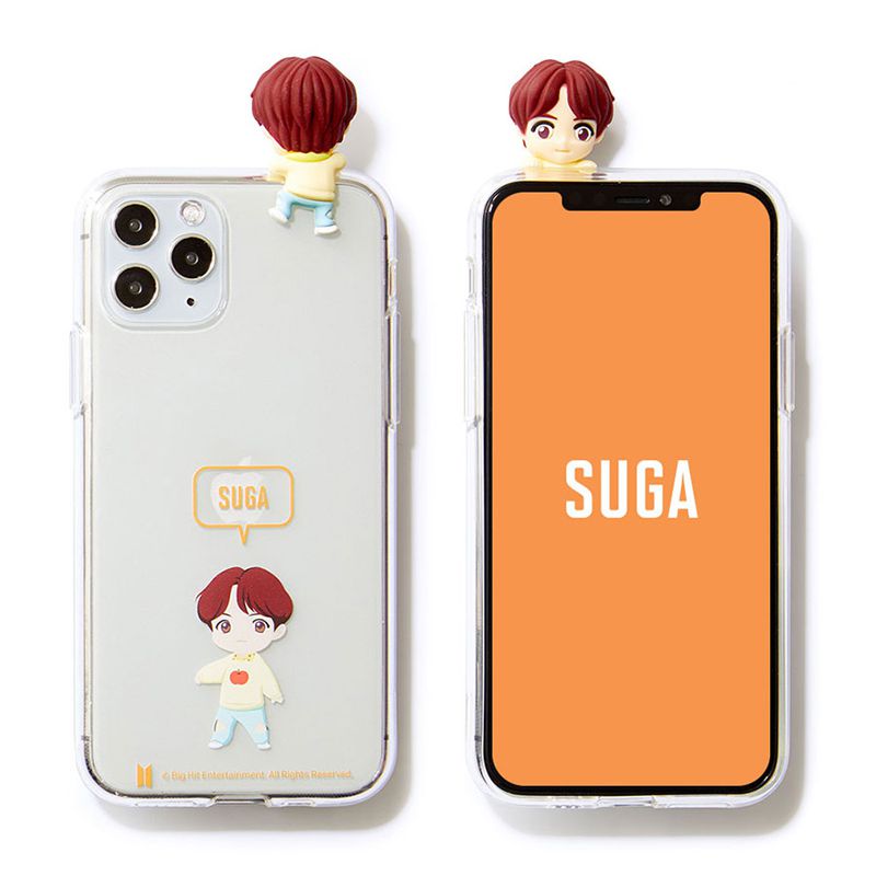 Iphone Se 第2世代 フィギュアクリアゼリーケースふきだし 吹き出し Suga シュガ ユンギ Bts Bts 公式 グッズ Tinytan Softbank公式 Iphone スマートフォンアクセサリーオンラインショップ