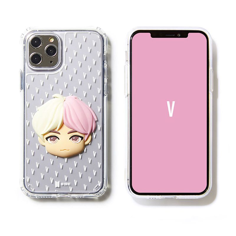 Iphone 12 12 Pro フェイスクリアゼリーケース V テテ Bts Bts 公式 グッズ Tinytan Softbank公式 Iphone スマートフォンアクセサリーオンラインショップ