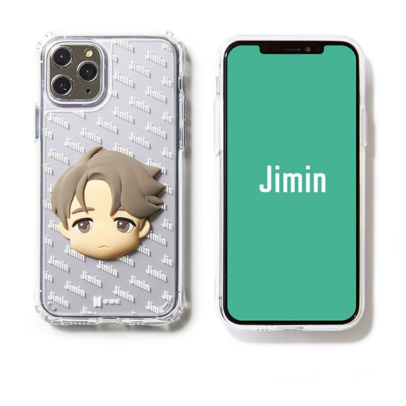 Iphone 12 12 Pro フェイスクリアゼリーケース Jimin ジミン Bts Bts 公式 グッズ Tinytan Softbank公式 Iphone スマートフォンアクセサリーオンラインショップ