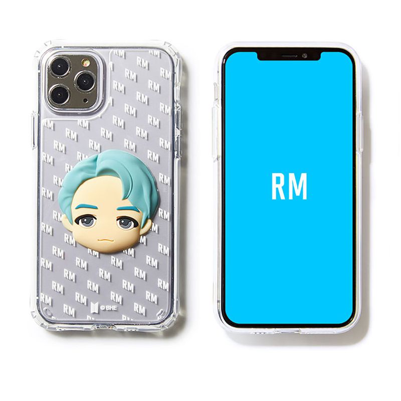 Iphone 12 12 Pro フェイスクリアゼリーケース Rm ナムジュン ナム Bts Bts 公式 グッズ Tinytan Softbank公式 Iphone スマートフォンアクセサリーオンラインショップ