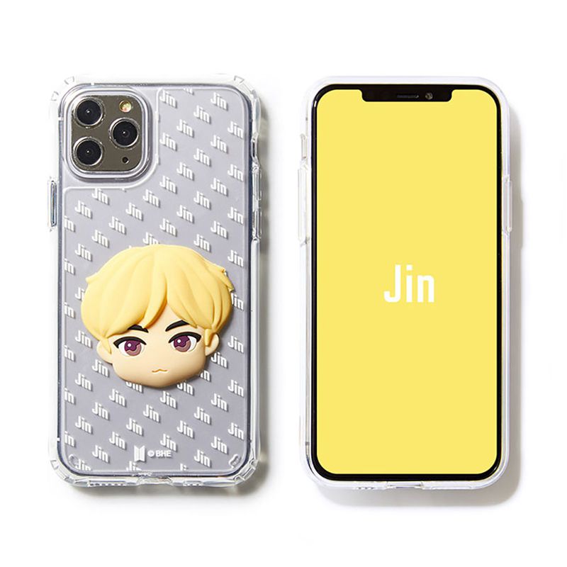 Iphone Se 第2世代 フェイスクリアゼリーケース Jin ジン Bts Bts 公式 グッズ Tinytan Softbank公式 Iphone スマートフォンアクセサリーオンラインショップ