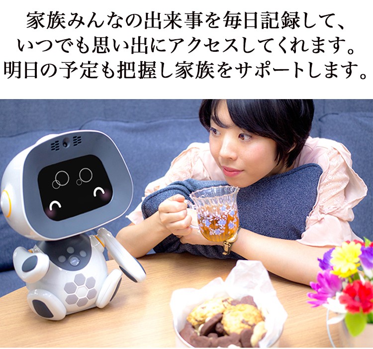 ユニボ（家庭向け） コミュニケーションロボット AI ロボット ai