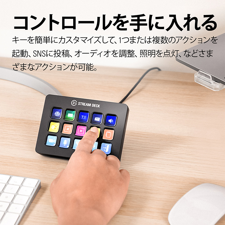 国内外の人気が集結 Elgato エルガトStream Deck Pedal 日本語パッケージ 10GBF9901-JP 2536551 送料無料  fucoa.cl