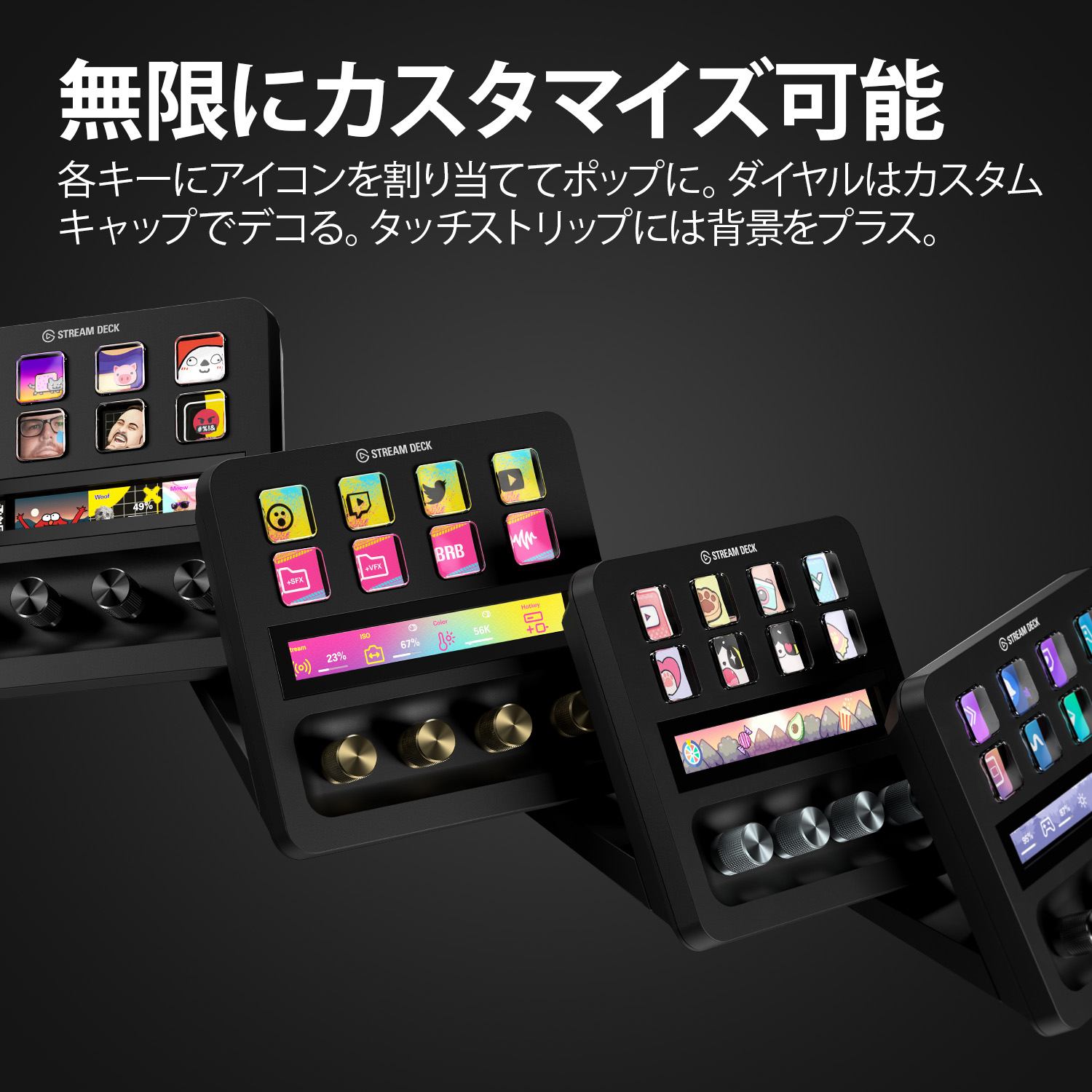 メイルオーダー Elgato Stream Deck バリエーション