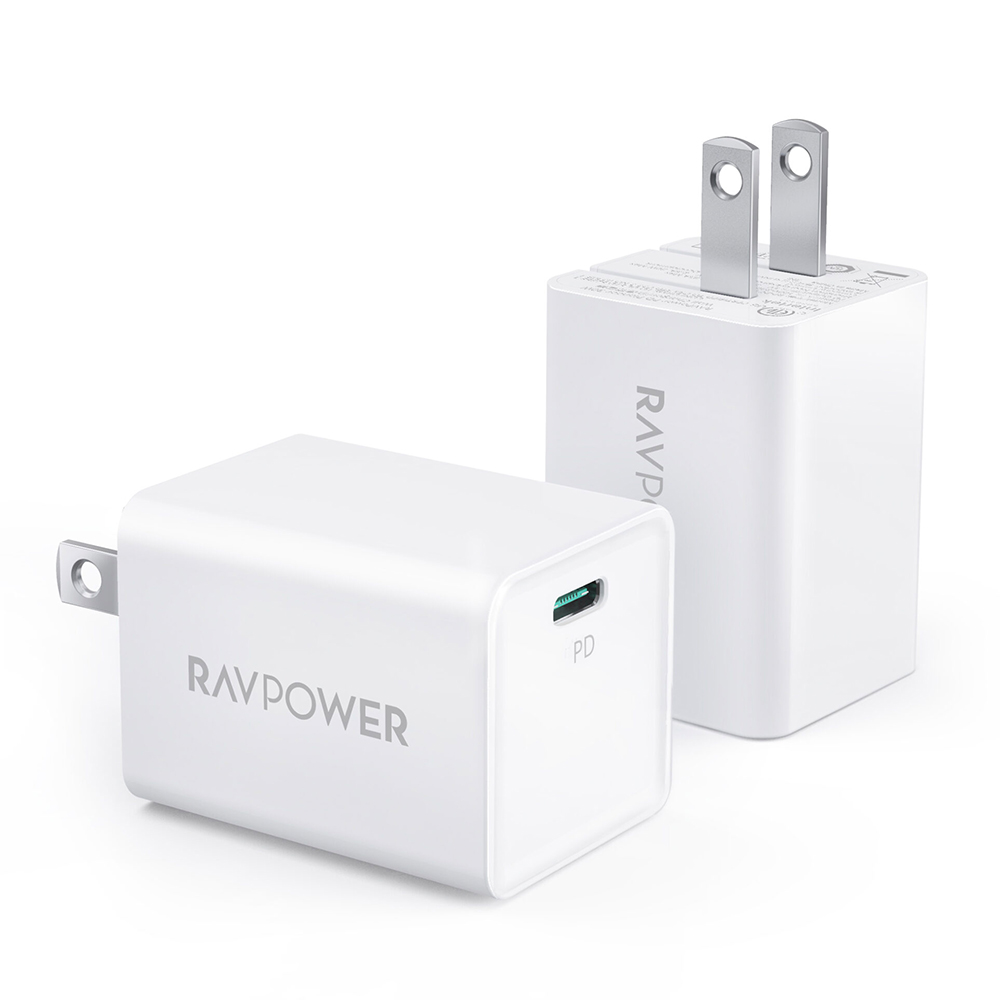 アウトレット】RAVPower PD30W USB-C 1ポート 急速充電器 ホワイト ...