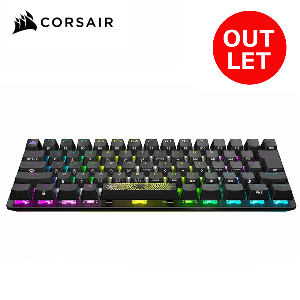 【アウトレット】 Corsair コルセア K70 PRO MINI WIRELESS BLACK Cherry MX Speed -日本レイアウト-