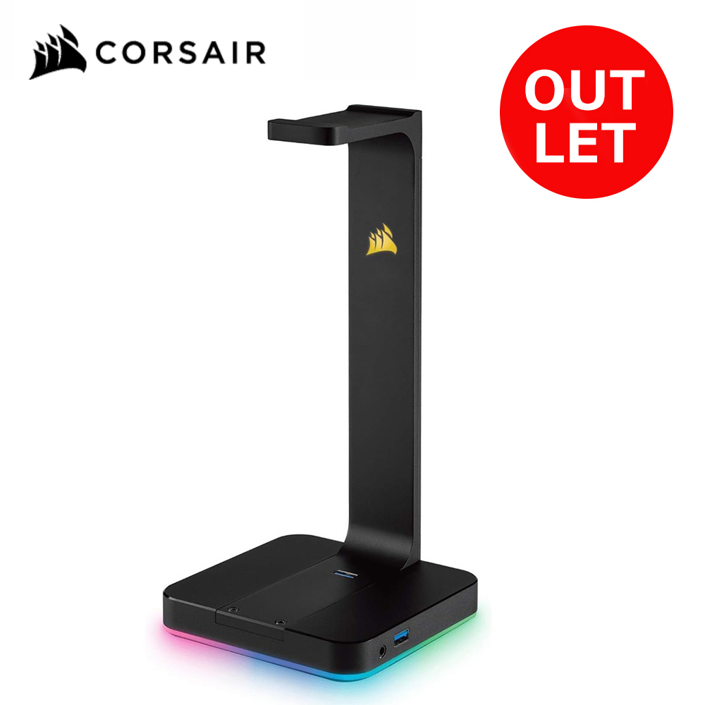 【アウトレット】 Corsair コルセア ST100 RGB Premium Headset Stand