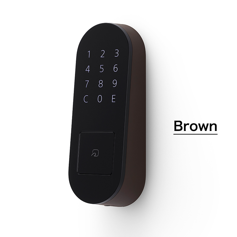 Qrio Lock(Brown)・Qrio Pad(Brown)・Key Sセット スマホでカギを開閉 外出先からカギを操作できる スマート - 1