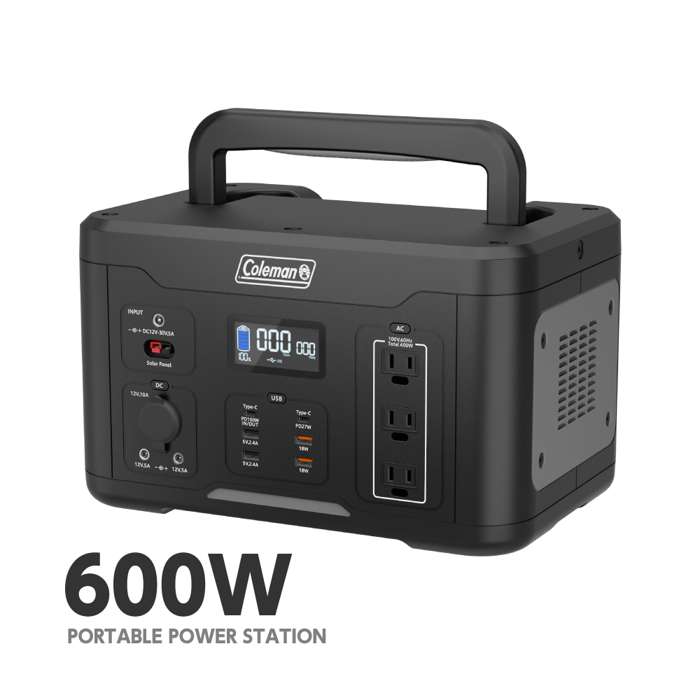 アウトレット】多摩電子 ソーラー充電器100W ＋ ポータブル電源600W 