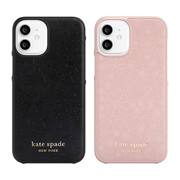 SALE】kate spade ケイトスペード iPhone12mini Black Crumbs