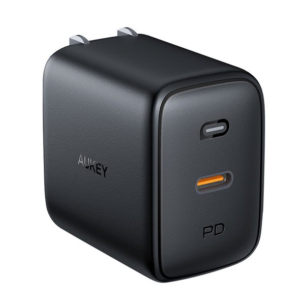AUKEY オーキー 急速充電器 Omnia 60W PD対応 USBタイプC 1ポート ブラック 黒