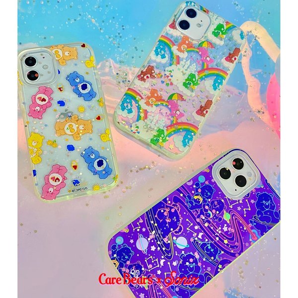 Sonix ソニックス Iphone 12 Mini アイフォン スマホ ケース おしゃれ かわいい 人気 Care Bears Clear Case Care A Lot Softbank公式 Iphone スマートフォンアクセサリーオンラインショップ