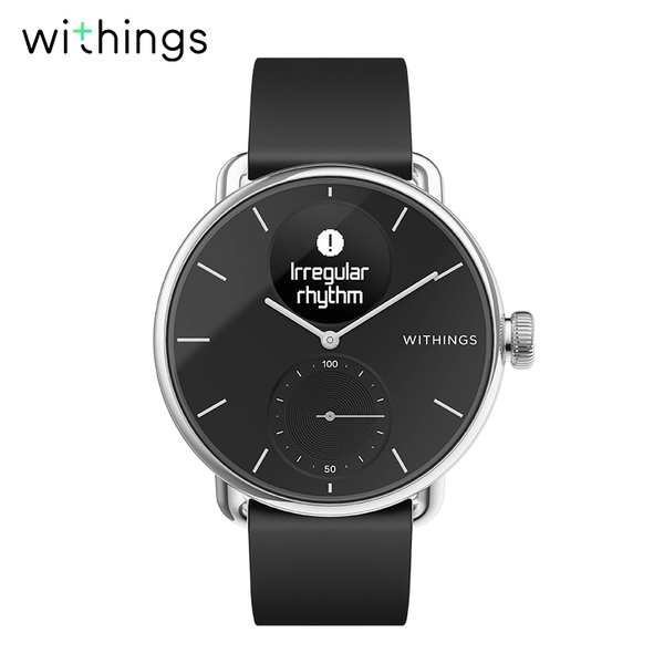 Withings ScanWatch 38mm 黒日本発売時に量販店で購入し - 腕時計