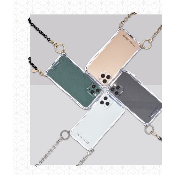PHONECKLACE iPhone12mini iphone ケース チェーン ショルダー