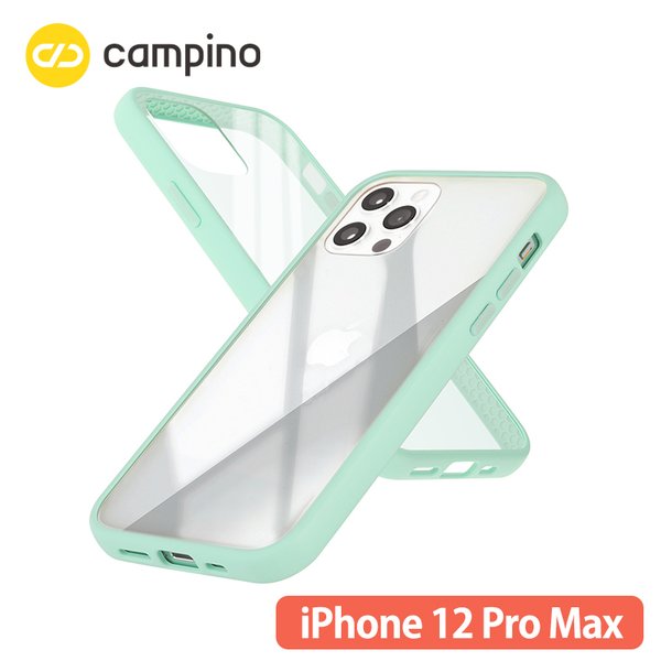 Campino カンピーノ Anti Shock Slim Case For Iphone 12 Pro Max 耐衝撃ケース アイスグリーン 3色の付替ボタンをカスタマイズ ネコポス便配送 Softbank公式 Iphone スマートフォンアクセサリーオンラインショップ
