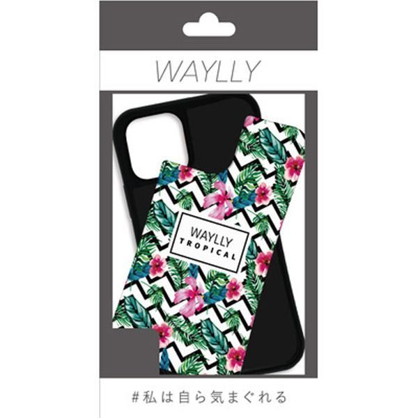 Waylly Mk ウェイリー Iphone12pro Iphone12 アイフォン ケース カバー スマホケース 着せ替え トロピカル ハイビスカス 花 はな 緑 おしゃれ 耐衝撃 くっつく Softbank公式 Iphone スマートフォンアクセサリーオンラインショップ